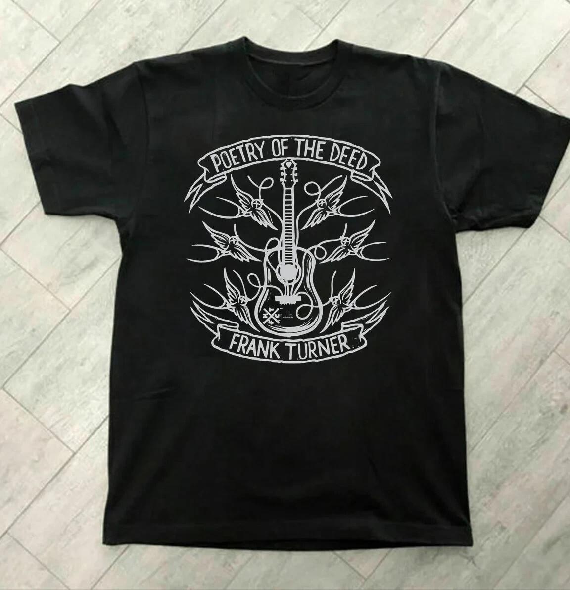 

Frank Turner album Poetry Of The Deed Unisex T-Shirt Full Size S разноцветный