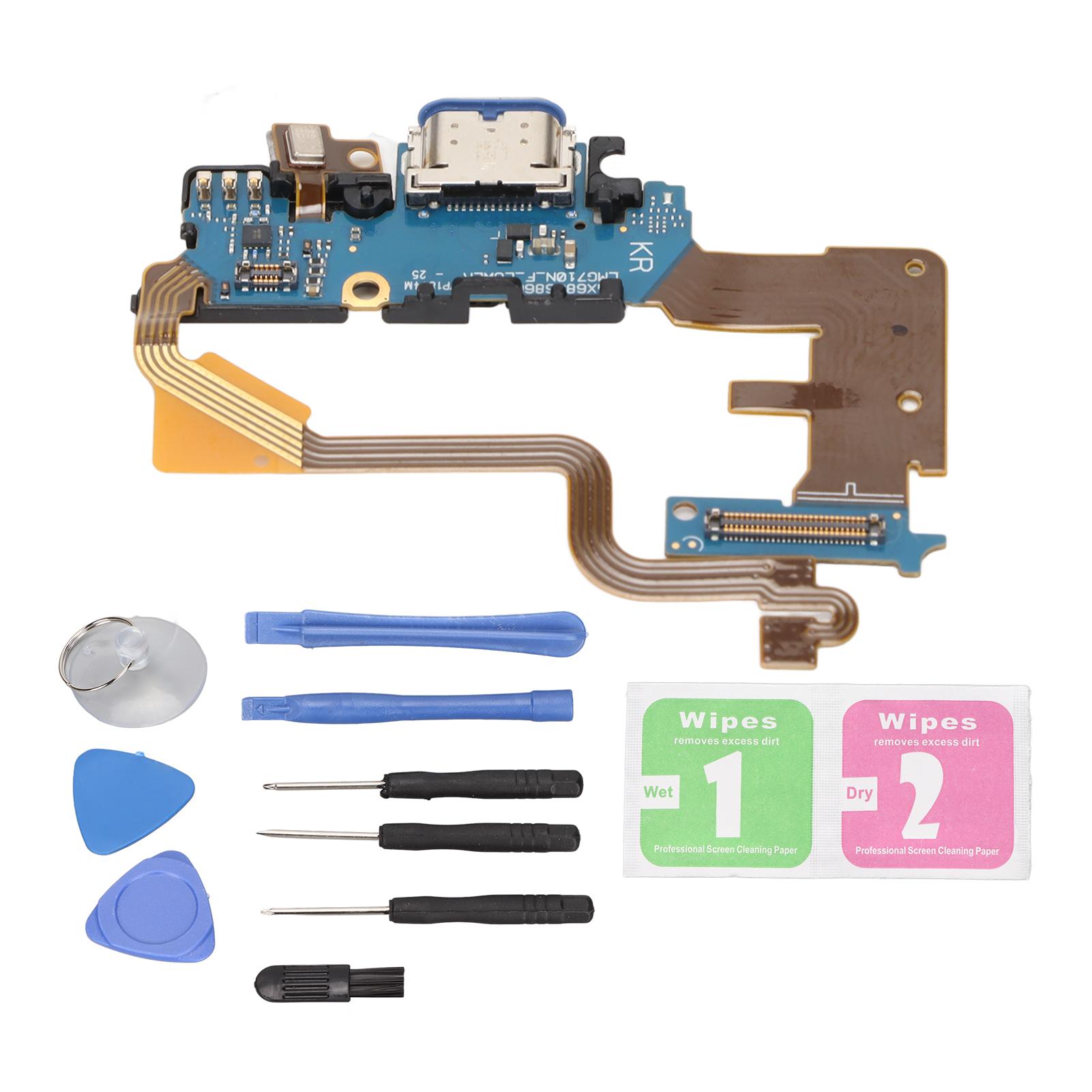 

USB Charging Port Dock Connector Board Flex Cable Replacement for LG G7 ThinQ Korean Version