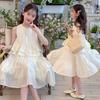 Girls' sleeveless dress summer 2026 new style children's Korean style western-style fashionable girls' summer dress cotton skirt