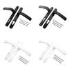 Aluminum Alloy Door Handle Panel Replacement Room Door Handle Long Plate Handle Set Door Hardware Fittings