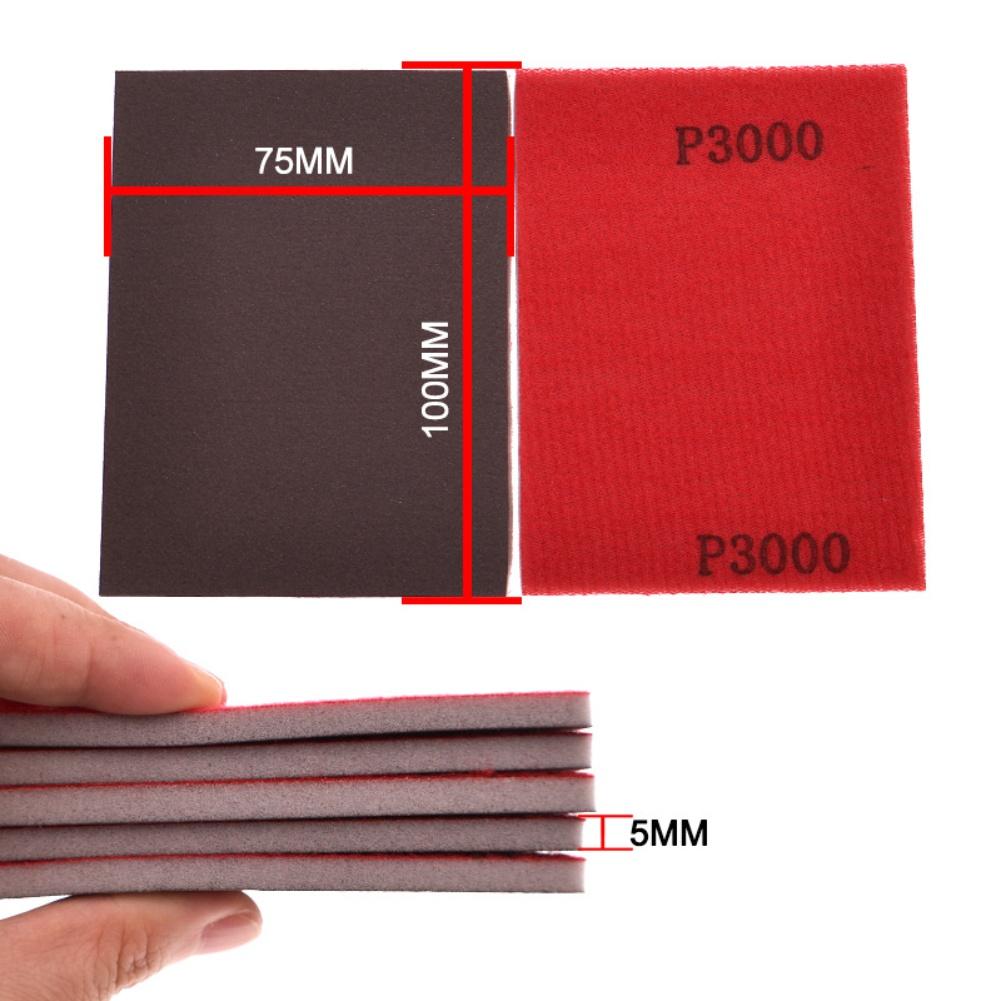 20pcs Sanding Sponge Pad Polished Sponge Sand Block For Wood Plastic Metal Sanding Pad Sandpaper Polishing Abrasive Tools