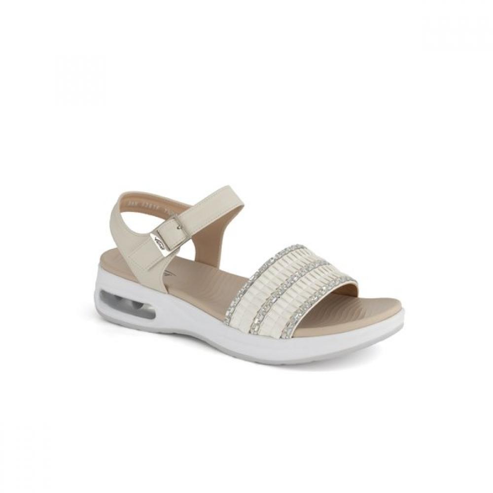 Vainer Women Comfort Lightweight Velcro Sandals Ivory 361f0v1iv 230