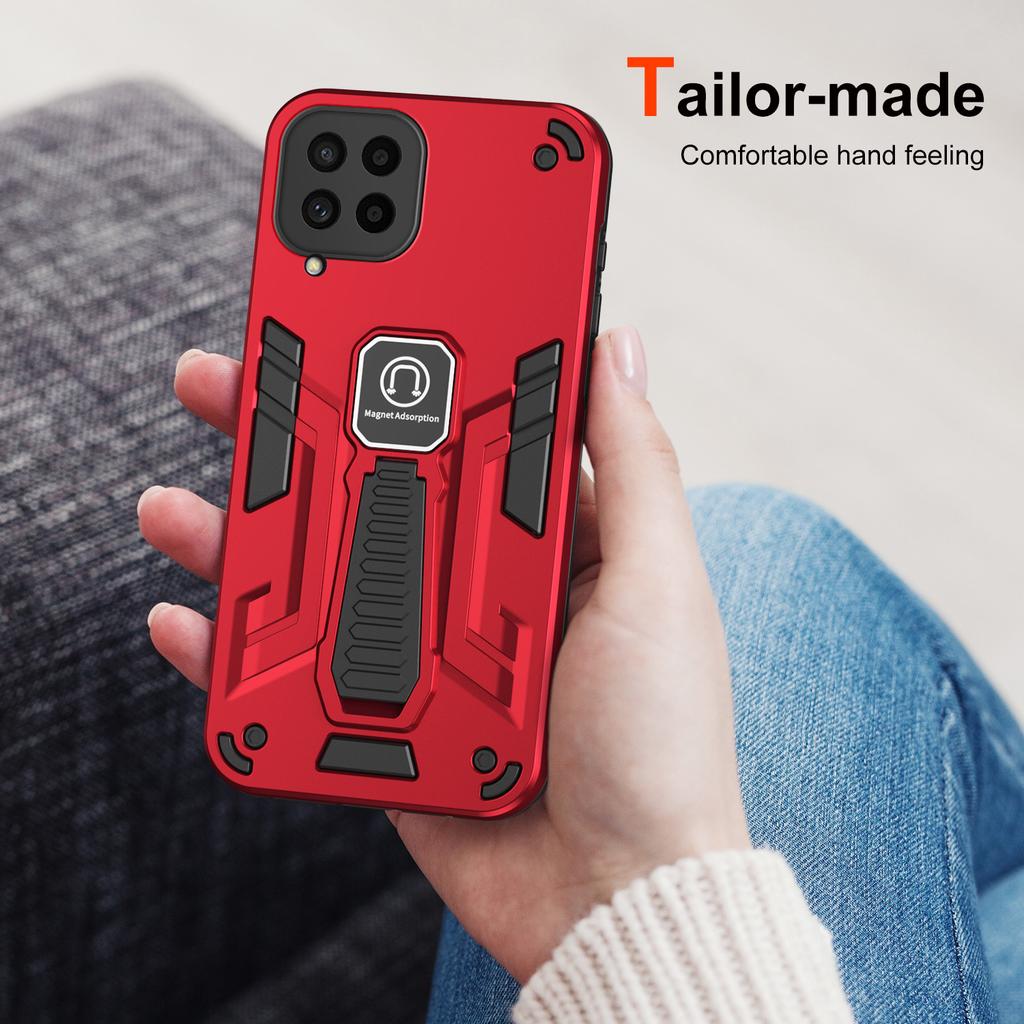 For Samsung Galaxy M53 5G Phone Case TPU+ PC Anti-Scratch Phone Cover