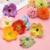 50Pcs Artificial Flower Heads Fake Wildflower Heads Bulk Artificial Flowers for DIY Wedding Bouquets  Party Home Decorations
