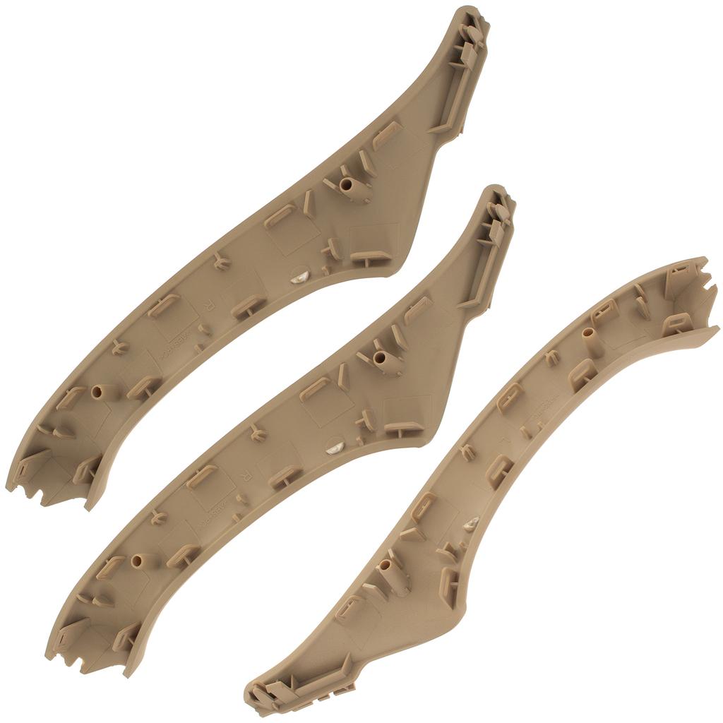 BMW 5 F10 F11 09-17 Set of Interior Door Handles Front and Rear 7 Pcs. SET BEIGE