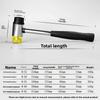 Nylon Rubber Hammer for Tile Installation Non Marring Soft Face Hammer In Various Sizes