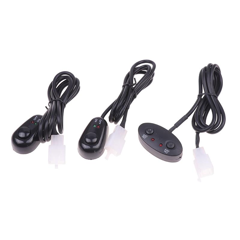 Diy Automobile Water Drip-Type New Energy Vehicle General Fog Light Harness Control Refit Button Switch With Cord