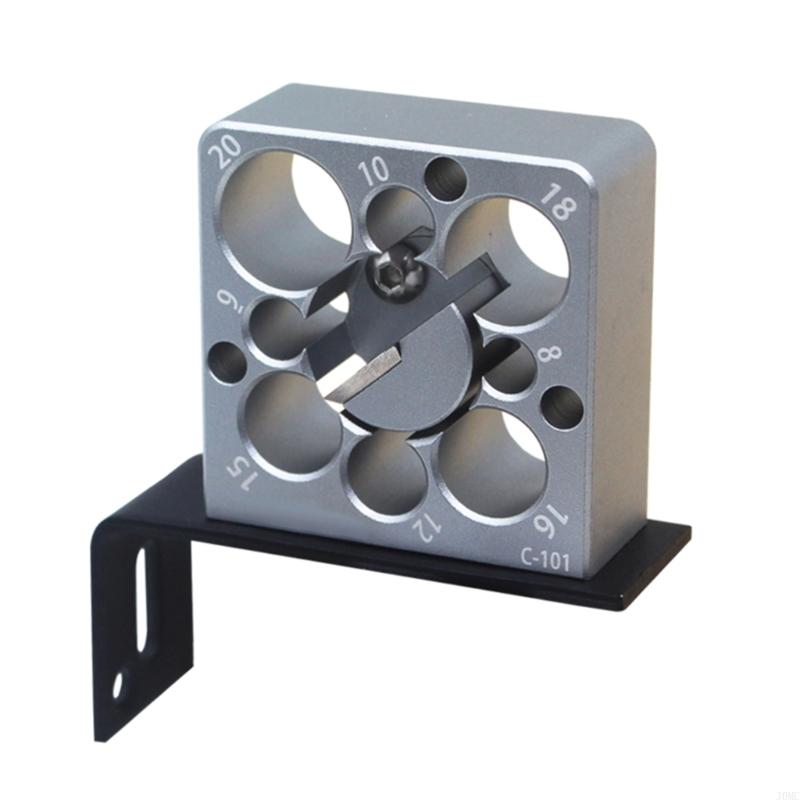 Woodworking Drill Guide Jig With 8 Size Option 8mm To 20mm Tipped Cutter Suitable For Professional Quality Dowel J0MC