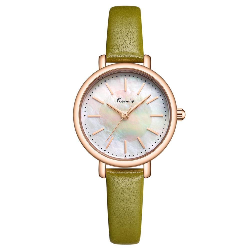 Damenuhr Neuer Stil Schlichte Mode Wasserdicht Student Lässig Atmosphärischer Trend Ins Damenuhr