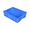 Stackable Turnover Container Sturdy Industrial Tote with Lid Reinforced Structure Rectangular