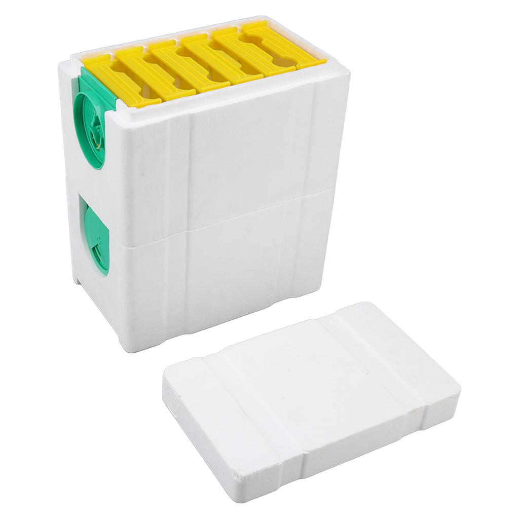 Double Layer Queen Bee Breeding Rearing Box Foam Frame Beehive Beekeeping Tool Beekeeping Equipment