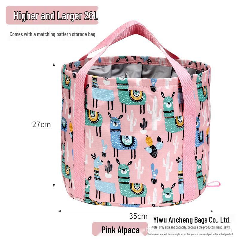 Portable Foldable Foot Bath with Insulated, Multifunctional Foot Soak Bag for Travel and Dormitory Use