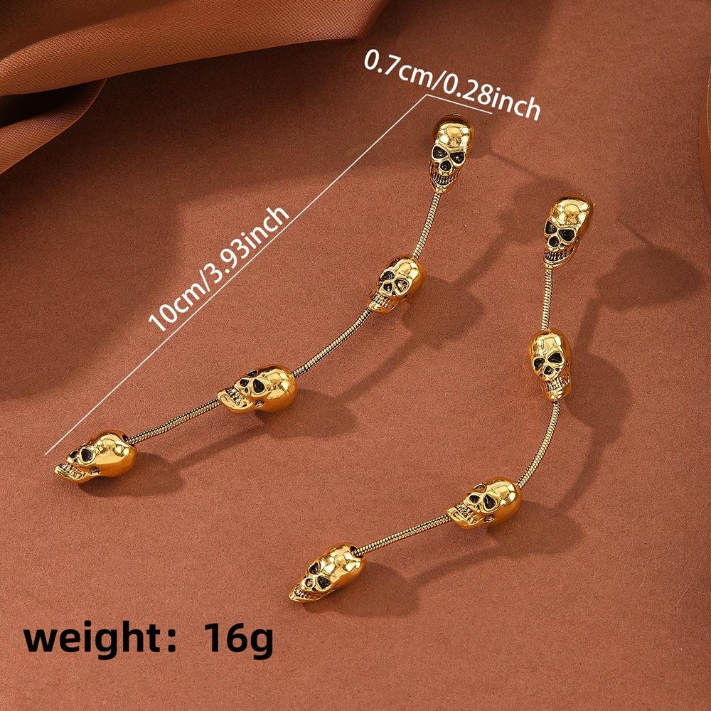 Modne kolczyki wiszące dla damskiej biżuterii