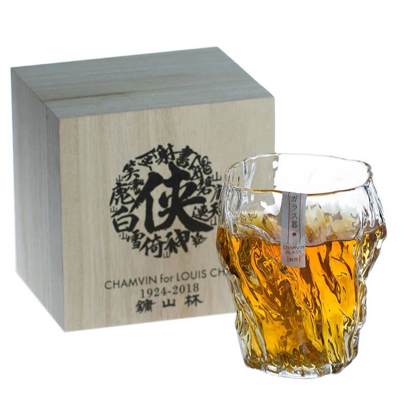 

Mout Yong Creative Whiskey Glass Wine Whisky Glasses Irregular Tree Bark Liquor Cups Beer Drinking Mug Art Drinkware Gift Box 300ml