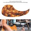 2-2.5mm Thickened Acoustic Guitar Cover Amber Color Folk Scratch Plate  For Acoustic Guitar