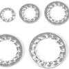 304 Stainless Steel Multi-Tooth Lock Washer for M3/M4/M5/M6