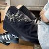 Bermudas Baggy Y2K de Verano para Hombre Pantalones Cortos de Jean Bordados Vintage Pierna Ancha Hip Hop Streetwear Pantalones Cortos de Mezclilla