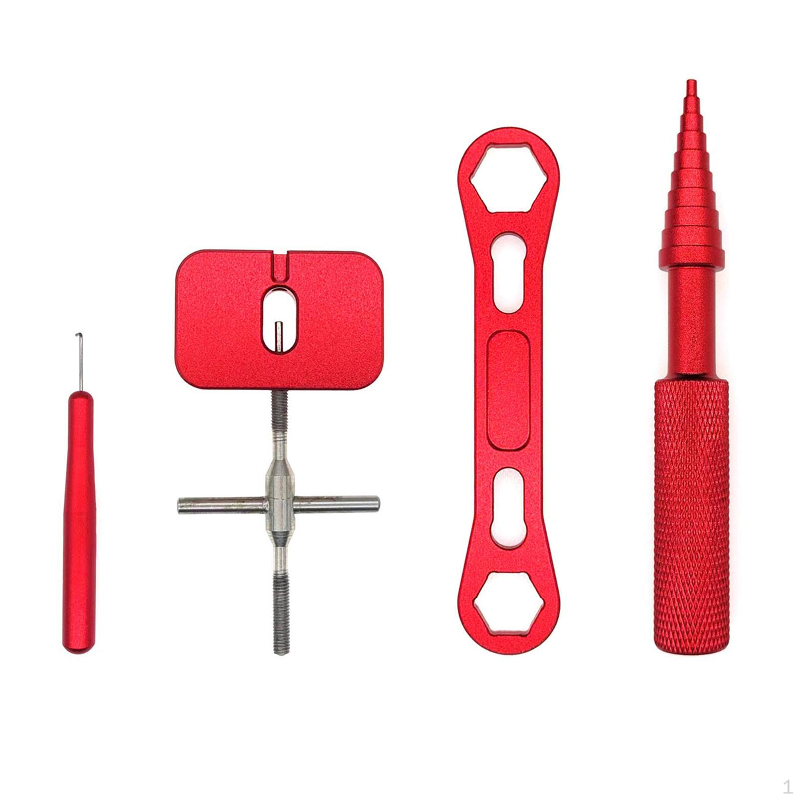 

Набор аксессуаров для обслуживания рыболовной катушки, съемник подшипников, многофункциональное оборудование красный
