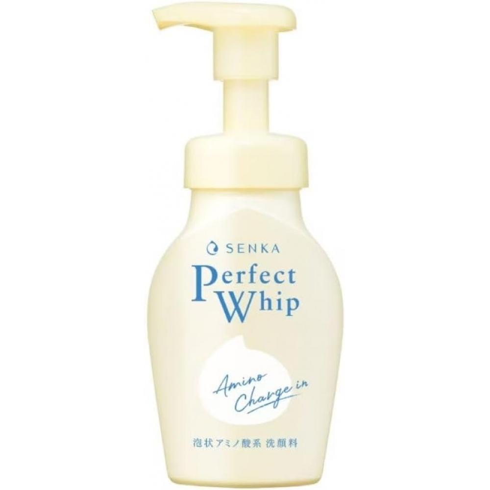 Face Wash Senka Speedy Perfect Whip Moist Touch  Facial Cleanser For Dry To Normal Skin  150ml