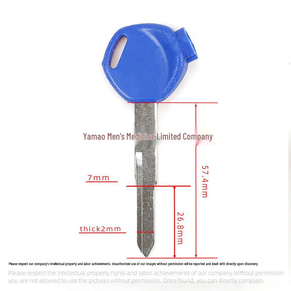 Honda WH100/SDH150-F Key Blank for Joy 125CC Ares Motorcycle