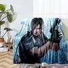 Resident Evil Theme Printed Blanket - Perfect for Couch, Bed, Travel & Outdoor Use | Machine Washable, Cozy & Durable.