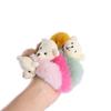 Women New Lovely Plush Bear Scrunchie Cute Rubber Bands Ponytail Holder Hair Rope Hair Accessories
