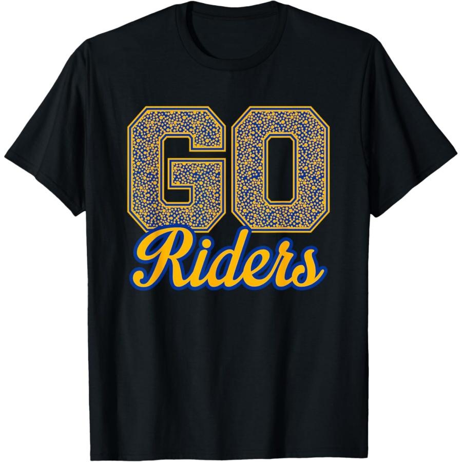 

Caesar Rodney Riders GO! School Pride T-Shirt XXXXXL чорний