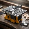 Mini Table Saw Portable Miniature Bench Low Noise Cutting Machine for Hobbyists, DIY
