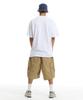 CREAM SODA LAB Camping Club Small Logo Short Sleeve T-Shirt White Lime