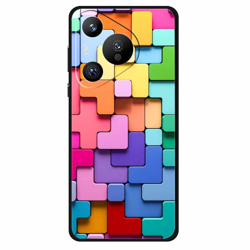 For Huawei Pura 70 Ultra Pro Case Silicone Animal Painted TPU Soft Phone Back Cover For Pura70 Pro+ Lion Shockproof Case Pura70