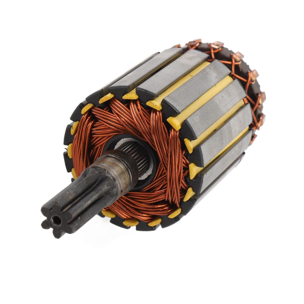 DC12V Winch Motor Rotor Metal Easy Installation Engine Winch Motor Rotor for 3000lb 4X4 ATV Winch