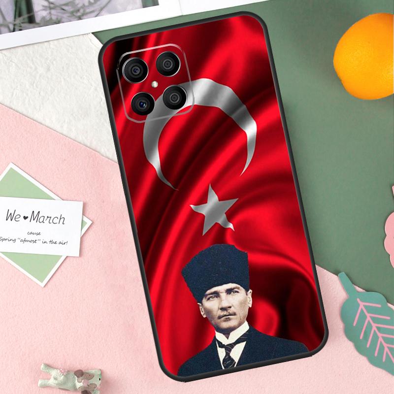 

Turkey Turkish Flag Case For Honor X9b X8b X9a X8a X8 X9 X9c 50 70 90 Lite Honor 200 Pro Magic 7 5 6 Lite Cover Honor 90 Lite