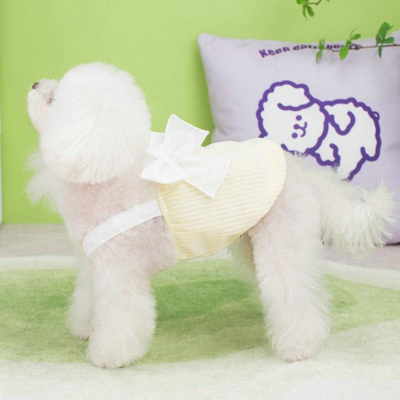 Cotton Summer Dog Clothes for Small Medium Dogs Breathable Dog Dress Thin Puppy Pet Cat Vest Chihuahua Yorkies Pet Clothing