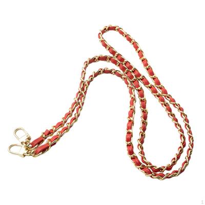 Correa de Hombro de Metal para Bolso de Mano, Cartera, Cadena Plana de Repuesto