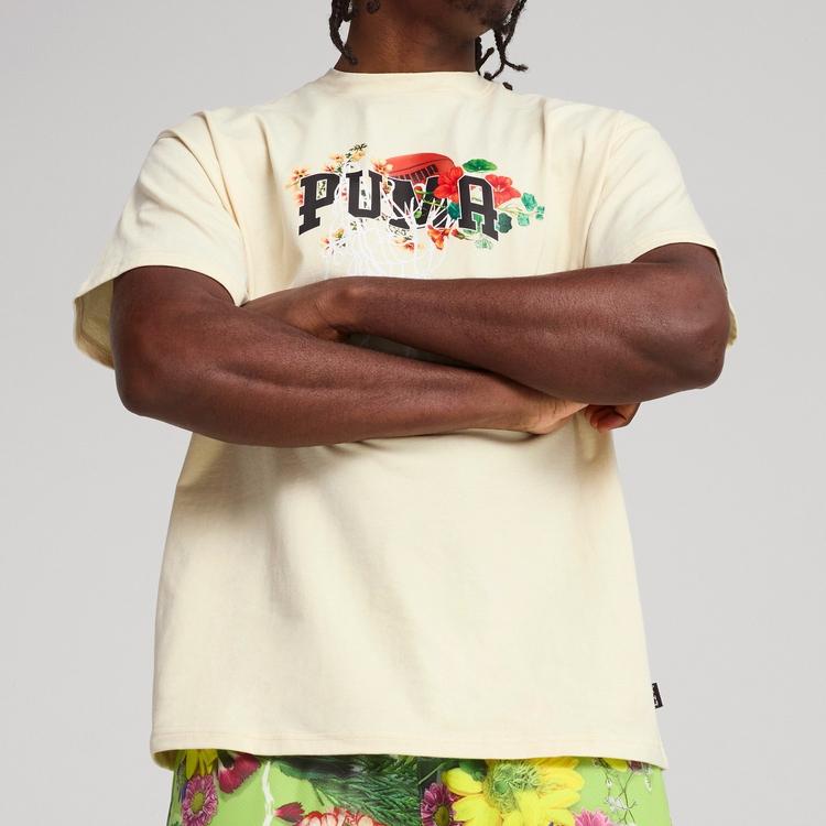New PUMA Playera Dunked In Florals I Para Hombre 630909-01