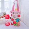 Cartoon Shin Chan Insulated Canvas Bag For Picnic And Carrying Casual