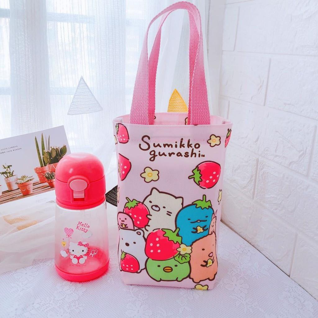 Cartoon Shin Chan Insulated Canvas Bag For Picnic And Carrying Casual