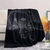 1Pc Alien Earth Print Flannel Blanket, High Quality Comfortable for All Seasons, Home Decor, Warmth and Comfort, Perfect for Christmas Gifts