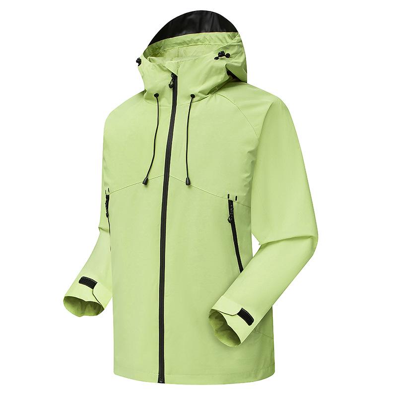 Spring/Autumn Waterproof Hooded Windbreaker - Unisex Outdoor Sports Jacket