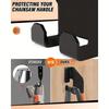 Heavy-Duty Wall Mount Chainsaw Holder Iron Shovel Hanger Chainsaw Rack  Garden Tool Storage