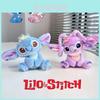 Kuscheliger Disney Lilo Stitch 3,9 Zoll Angel Plüsch-Schlüsselanhänger Weiche Stoffpuppe Kinder Weihnachtsgeschenk