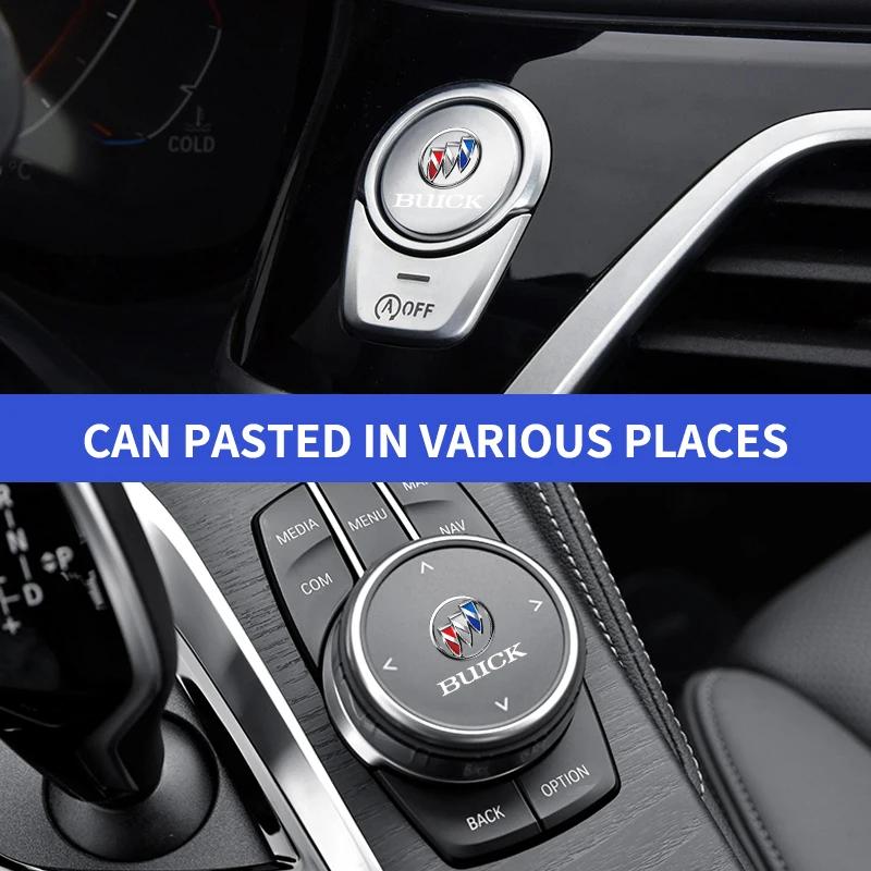 Car Logo Stickers Door Side Window Body Universal Decal For Buick Century Excelle XT Envision Excelle GT Park Avenue Envista
