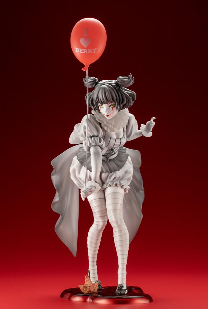KOTOBUKIYA When you see HORROR Bishoujo Pennywise Monochrome scale PVC painted finished figure IT/It "it", it's over. (2017) Ver. 1/7