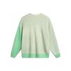 Li Ning Gradient Loose Fit Pullover Knit Sweater Men Sweaters White Green AMBU005-1