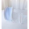 Fishtail Yarn Ribbon Bouquet Packaging Material Rainbow Color Lace Tail Yarn Ribbon Wave Chiffon Yarn Gift Strap