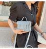 Cambridge DIY Handmade Color Block Woven Shoulder Crossbody Messenger Bag - Women's Trendy New Style