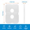 Ice Packs for Lunch Boxes - Freezer Packs - Original Cool Pack Cooler Accessories for The Beach, Camping (Set of 4)