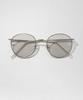 Polarized Sunglasses with Smoke UV Includes Case Men's Lenses, Large, Round, Protection, 7JEWELRY,