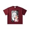 260 GSM Double Yarn 32 Count 100% Cotton Chainsaw Man V57 Power Print Unisex Heavy Cotton T Shirt