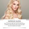 Keratin purple hair mask nourishes and moisturizes dry and frizzy hair, smoothes and shines, repairs hair mask 100g